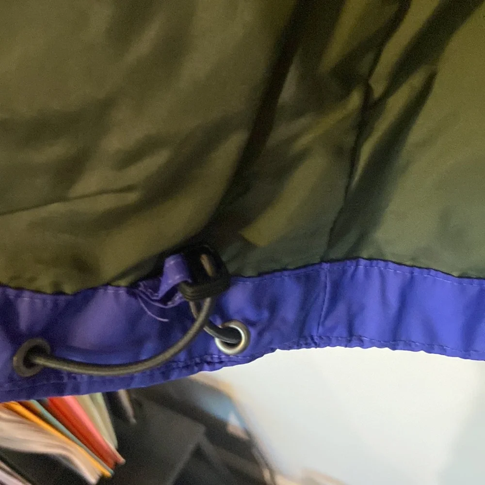Columbia Omni Tech RainJacket Womens Sm Blue Waterproof Lightweight Hood Outdoor - Picture 11 of 17